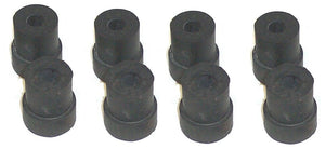 LEAF SPRING BUSHING KIT, 8PCS, 67-81 F-X BODY 62-79 NOVA