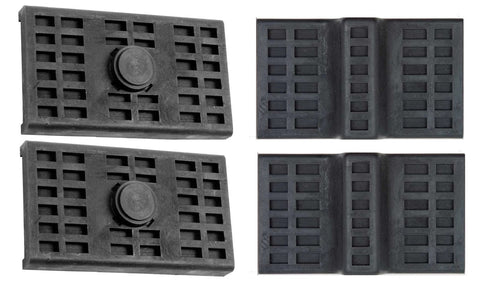 LEAF SPRING PAD KIT ,RUBBER 70-81 CAMARO TRANS AM