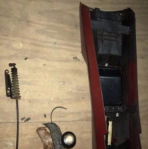 CONSOLE & SHIFTER ,USED 73-77 CUTLASS 442