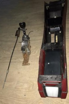 CONSOLE & SHIFTER ,USED 73-77 CUTLASS 442