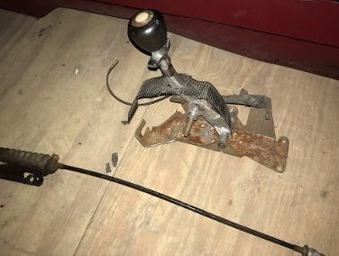 CONSOLE & SHIFTER ,USED 73-77 CUTLASS 442