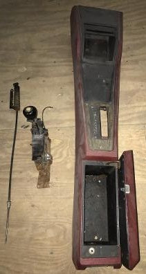 CONSOLE & SHIFTER ,USED 73-77 CUTLASS 442