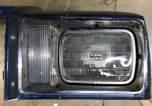 FRONT HEADER PANEL , 78 CUTLASS SUPREME