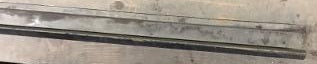 FOLDDOWN REAR SEAT GUTTER ,USED 67-69 CAMARO FIREBIRD