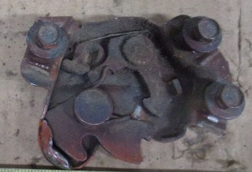 TRUNK LOCK LATCH, 71-77 MECHANISM, USED