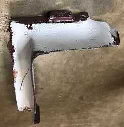 FRONT BUMPER CORNER FILLER ,LEFT USED, 78-87 ELCAMINO MALIBU