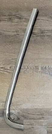 WINDSHIELD SIDE MOLDING ,RIGHT USED, COUP CONV 66 67 A-BODY