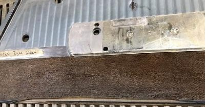 DOOR PANELS ,PAIR USED, BLUE 68 CUTLASS 442