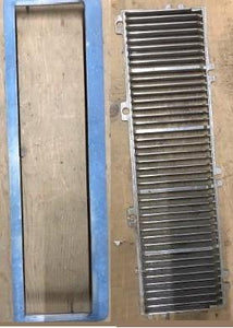 HOOD LOUVER ,LEFT USED 69 70 CUTLASS