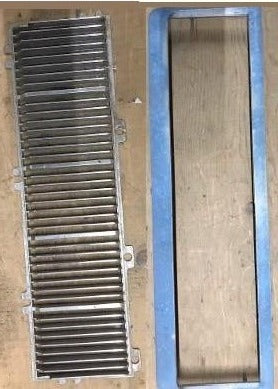 HOOD LOUVER ,RIGHT USED 69 70 CUTLASS