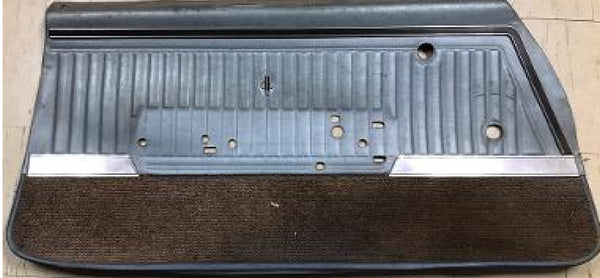DOOR PANELS ,PAIR USED, BLUE 68 CUTLASS 442