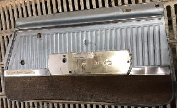 DOOR PANELS ,PAIR USED, BLUE 68 CUTLASS 442