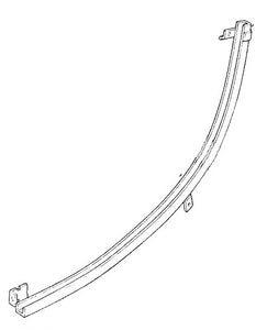 QUARTER GLASS TRACK, RIGHT, CONVERTIBLE, USED, 61-4 B-BODY