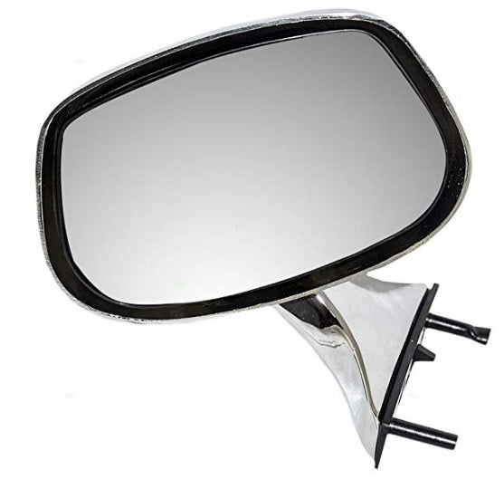 DOOR MIRROR, LEFT CHROME 80-90 CAPRICE LESABRE DELTA 98 PARISIENNE