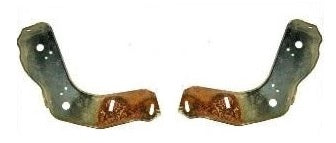 FRONT BUMPER BRACKETS ,L-SHAPED,USED PAIR 70-73 FIREBIRD