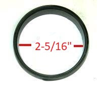 DASH GAUGE or VENT BEZEL, 2-5/16" CIRCLE, USED, 71-81 TA FIREBIRD