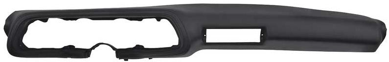 DASH PAD, w/AC, 70-8 CA, BLACK, REPRO