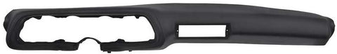 DASH PAD, w/AC, 70-8 CA, BLACK, REPRO