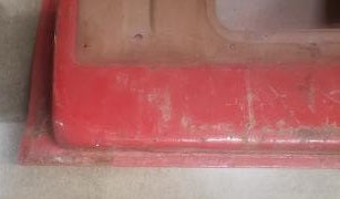 TAILGATE SHELL ,USED 69-72 ELCAMINO