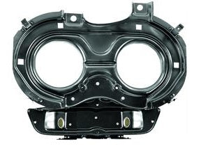 HEADLIGHT MOUNTING PLATE, LEFT, NEW, 62 IMPALA BELAIR BISCAYNE