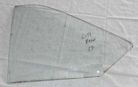 QUARTER GLASS, SEDAN, LEFT, USED, 66-67 GTO F85 SKYLARK