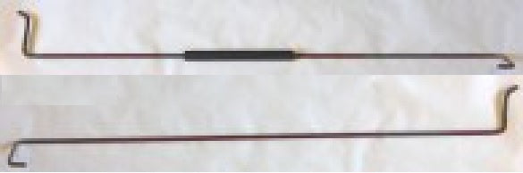 TRUNK LID RODS ,USED, PAIR, 66-67 GTO CHEVELLE SKYLARK