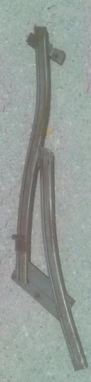 QUARTER GLASS FRONT TRACK, RIGHT COUP USED, 63 64 B-BODY