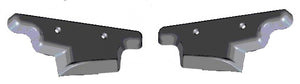 B PILLAR TOP CAPS, PAIR, NEW, 65-70 B-BODY, 4 DOOR, HARDTOP