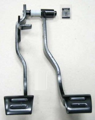 CLUTCH & BRAKE PEDALS, NEW, 64-66 CHEVELLE