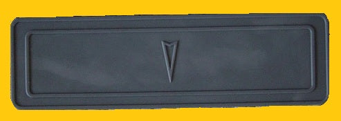 RADIO DELETE PLATE, NEW, 64 65 GTO LEMANS