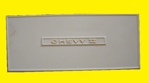 RADIO DELETE PLATE, NEW, 66 67 NOVA CHEVY II