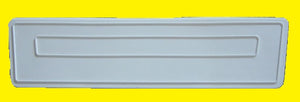 RADIO DELETE PLATE, NEW, 68-72 SKYLARK GS