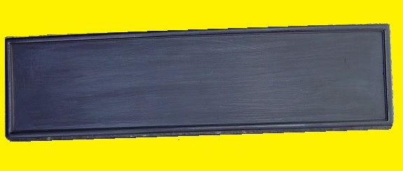 RADIO DELETE PLATE, NEW 67-68 IMPALA BELAIR BISCAYNE