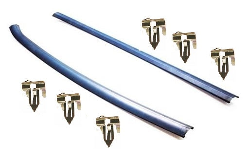 HEADLINER SIDE MOLDINGS ,PAIR, NEW, 70-73 CAMARO TRANS AM