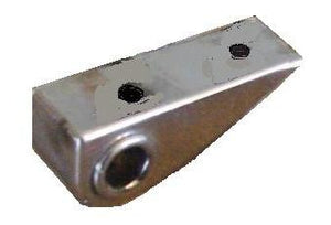 T-TOP LOCK PLATE, CHROME, REAR LEFT USED 78-88 G-BODY