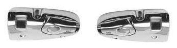 CONVERTIBLE VISOR BRACKETS, NEW PAIR 66-7 A-BODY