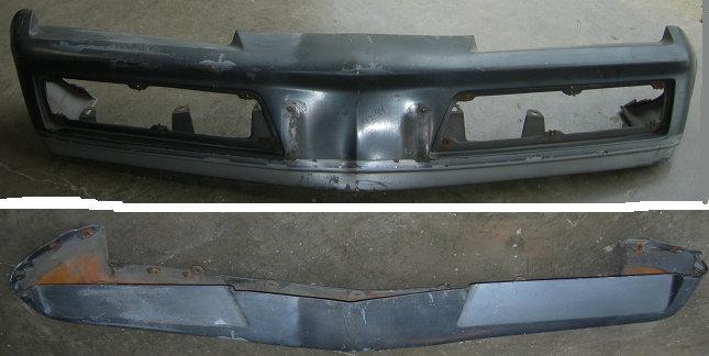FRONT BUMPER COVER, 82-4 TA FB, URETHANE, USED