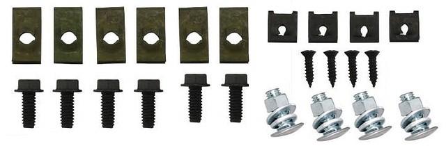 FRONT GRILLES MOUNTING KIT ,36 PCS, NEW