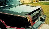 REAR WING, 81-88 442 HURST CUTLASS, FIBERGLASS NEW