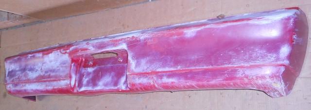 REAR BUMPER COVER, USED, URETHANE