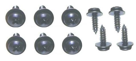 GLOVE BOX  MOUNTING SCREW KIT, 10 PCS, NEW