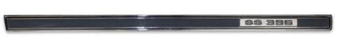 DASH STRIP EMBLEM ASSEMBLY, SS 396, NEW, 68 CHEVELLE SS