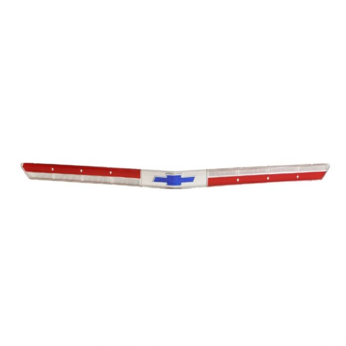 HOOD MOLDING INSERT, BOW TIE, NEW, 64 IMPALA