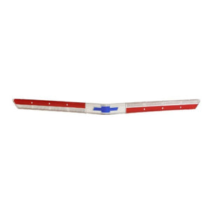 HOOD MOLDING INSERT, BOW TIE, NEW, 64 IMPALA