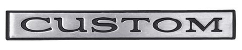QUARTER PANEL EMBLEM (CUSTOM) NEW, REPRO, EACH