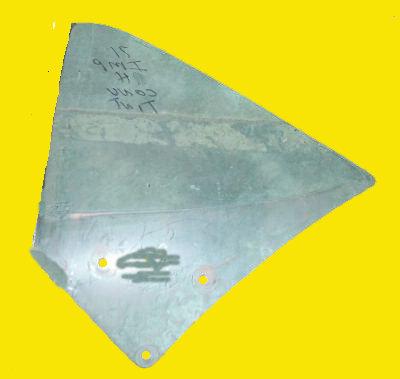 QUARTER GLASS, LEFT, CONVERTIBLE, TINT, USED, 71-6 B-BODY & ELDO