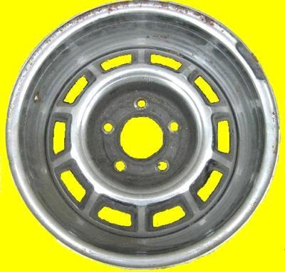 WHEEL RIM, 15X7, 86-7 GN, CHROME, USED, EA