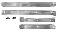 DOOR SILL PLATES SET ,4DR & WAGON 4PCS, NEW 68-72 A-BODY