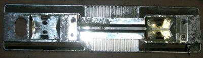 FRONT ARM REST BASE ,13.75" USED 64-67 SKYLARK GS
