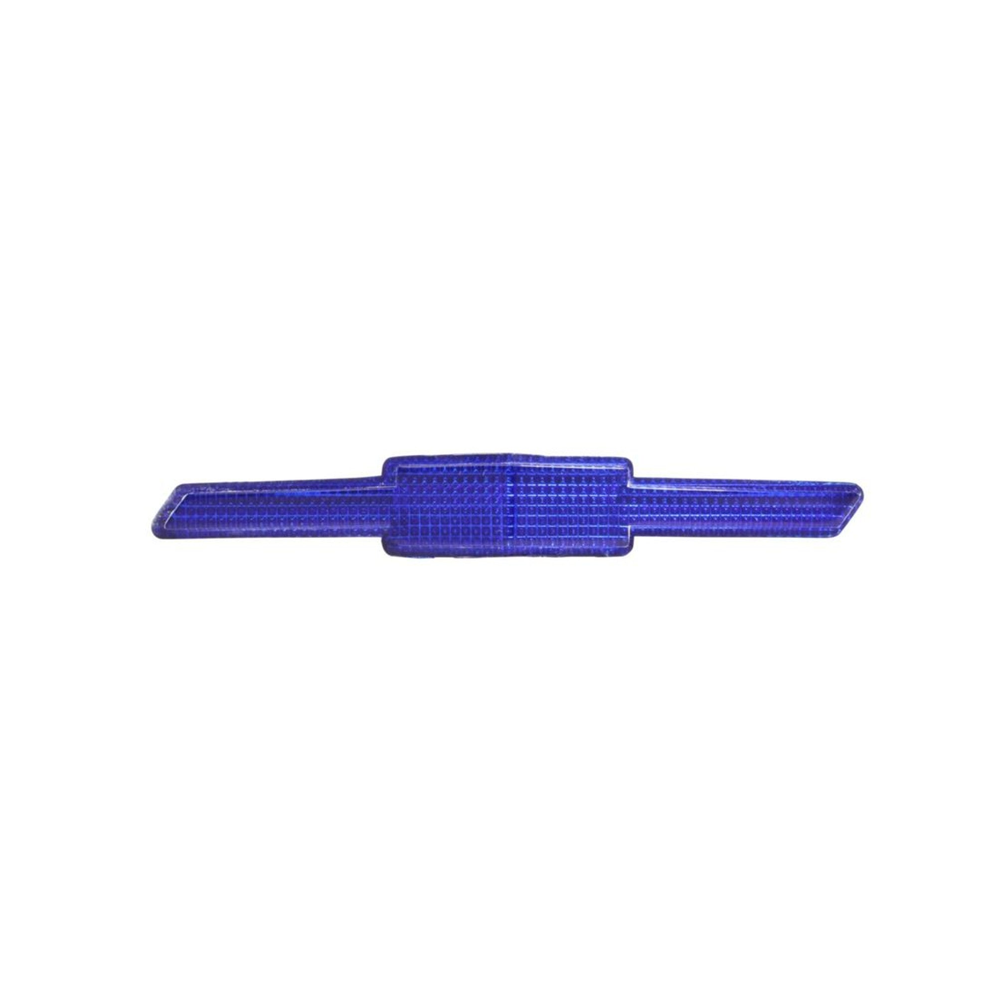 HEADER PANEL EMBLEM ,BLUE,BOWTIE NEW 68 IMPALA